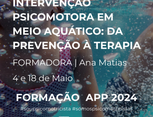 Formação 2024 | Intervenção Psicomotora em Meio Aquático